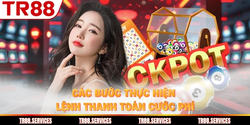 Các bước thực hiện lệnh thanh toán cước phí
